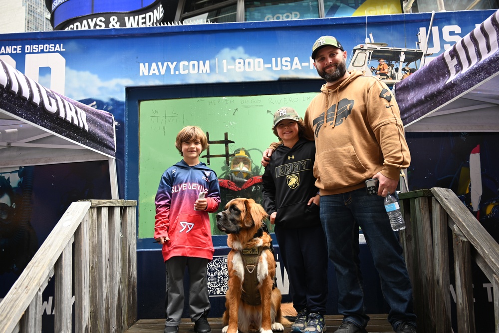 NTAG EMPIRE STATE BRINGS FLEET WEEK SPIRIT TO TIMES SQUARE MAY 23