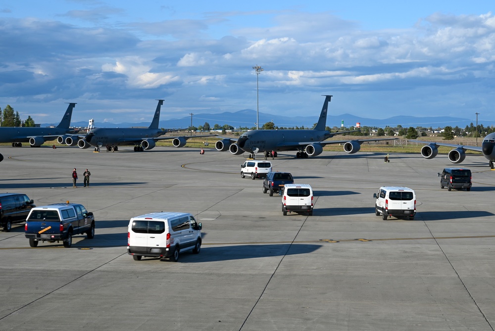 Fairchild participates in a total force readiness exercise