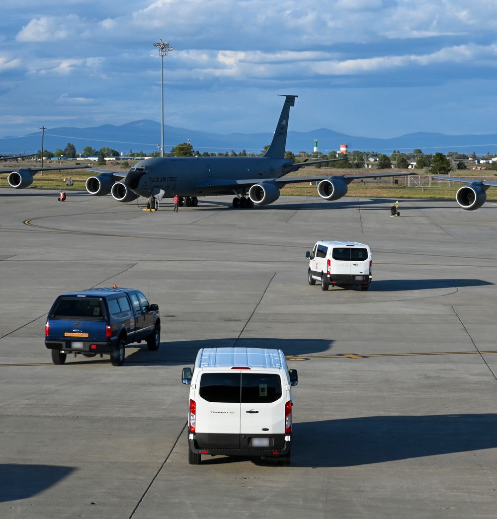 Fairchild participates in a total force readiness exercise