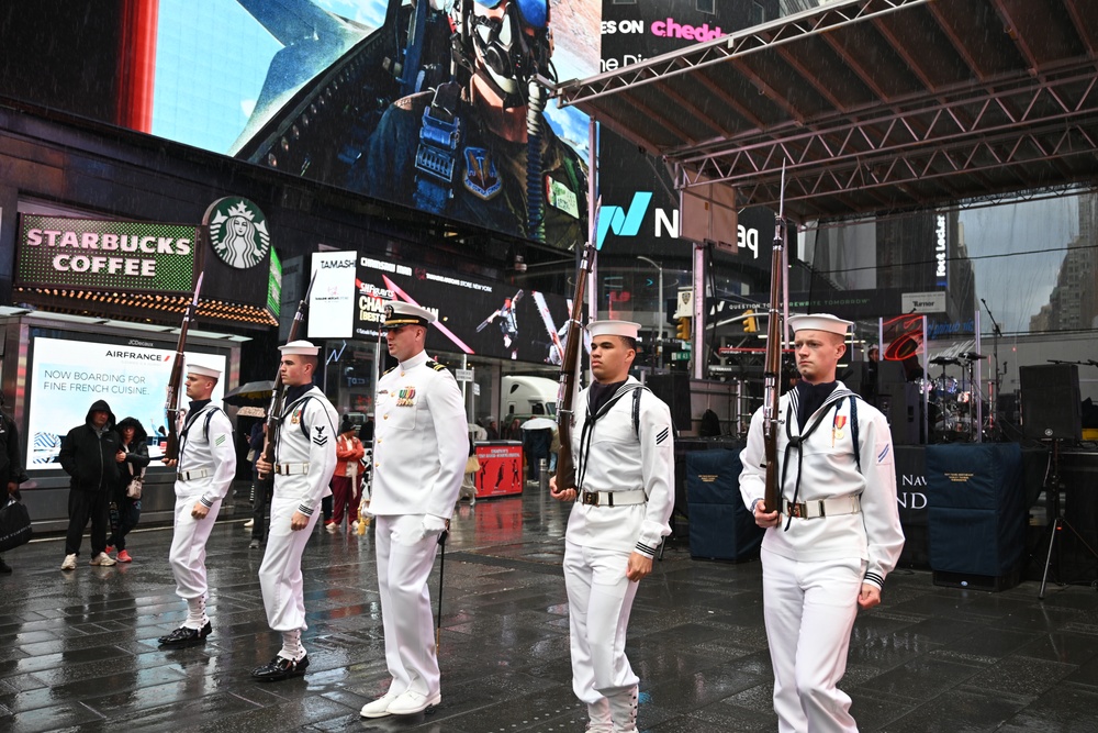 NTAG EMPIRE STATE BRINGS FLEET WEEK SPIRIT TO TIMES SQUARE MAY 23