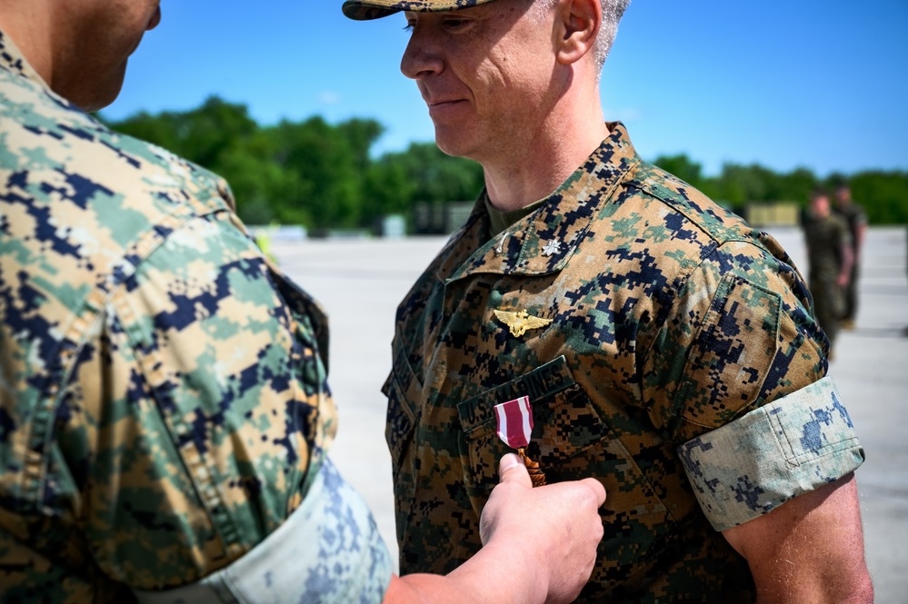 Marine Heavy Helicopter Squadron 772 Change of Command