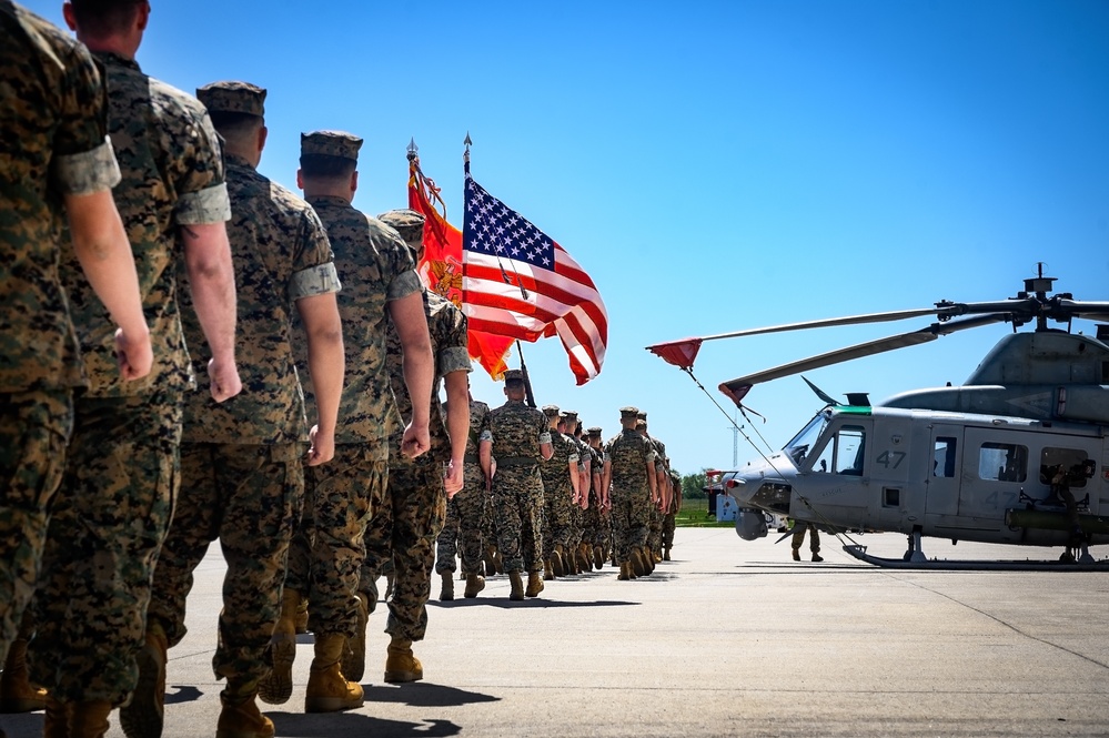 Marine Heavy Helicopter Squadron 772 Change of Command