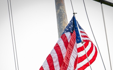 PNSY Retire Flag Sarah Fedder