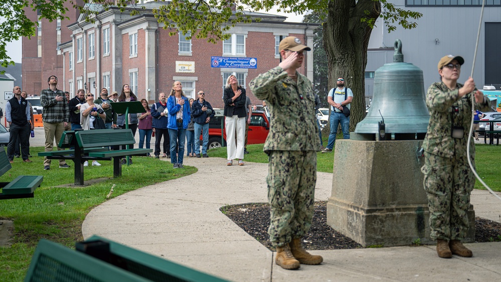 PNSY Retire Flag Sarah Fedder