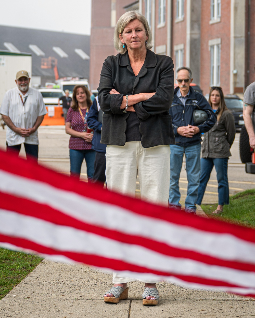 PNSY Retire Flag Sarah Fedder