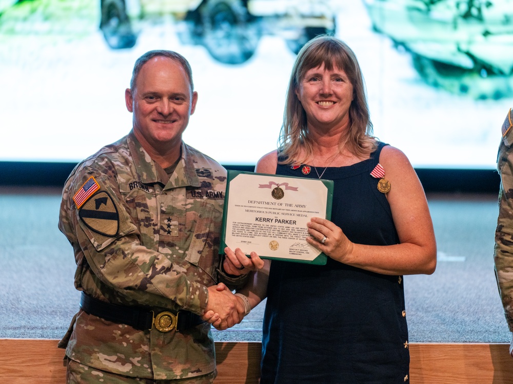 Air and Missile Defense Cross Functional Team Farewell and Welcome