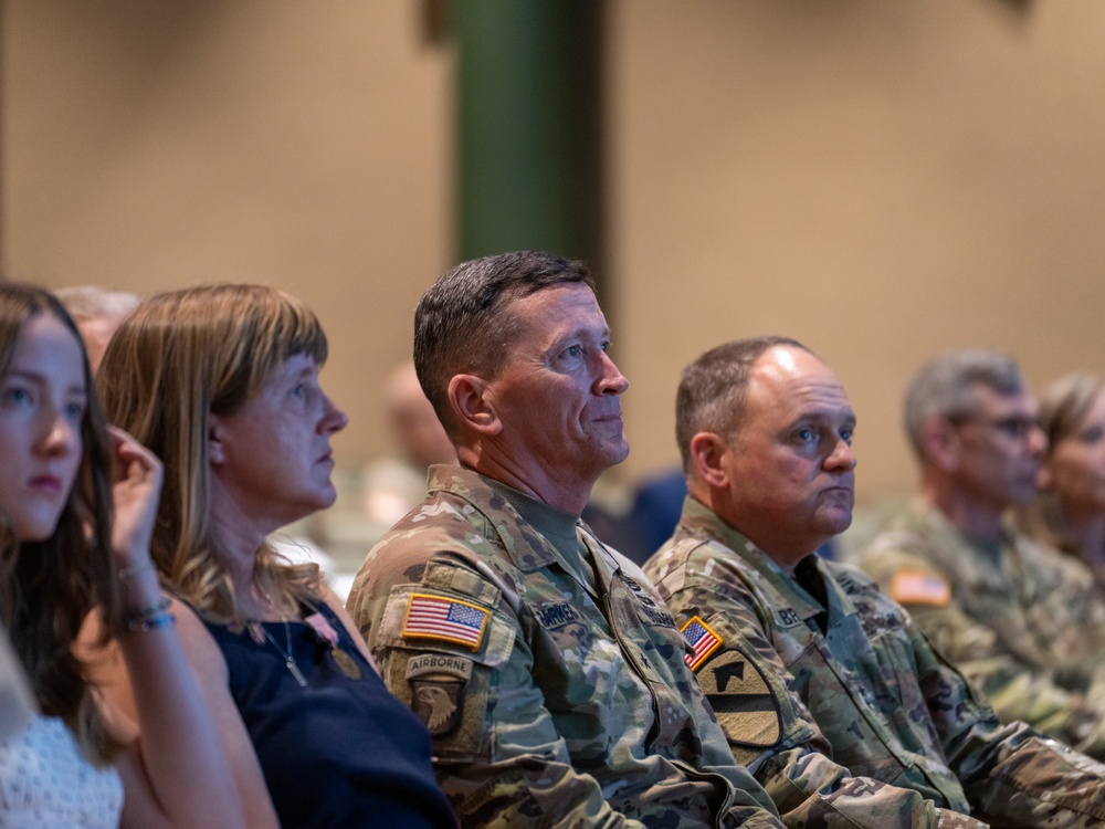 Air and Missile Defense Cross Functional Team Farewell and Welcome