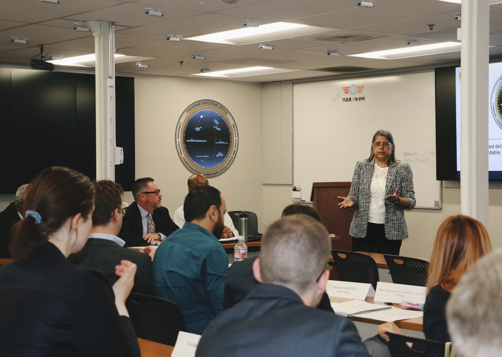 U.S. Navy’s International C4I Integration Program Office (PMW 740) Hosts Global Delegation through International Visitor Leadership Program