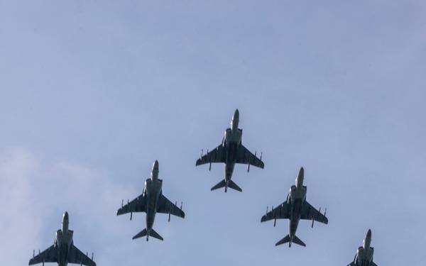 Marine Attack Squadron 231 completes final Harrier flight at Cherry Point