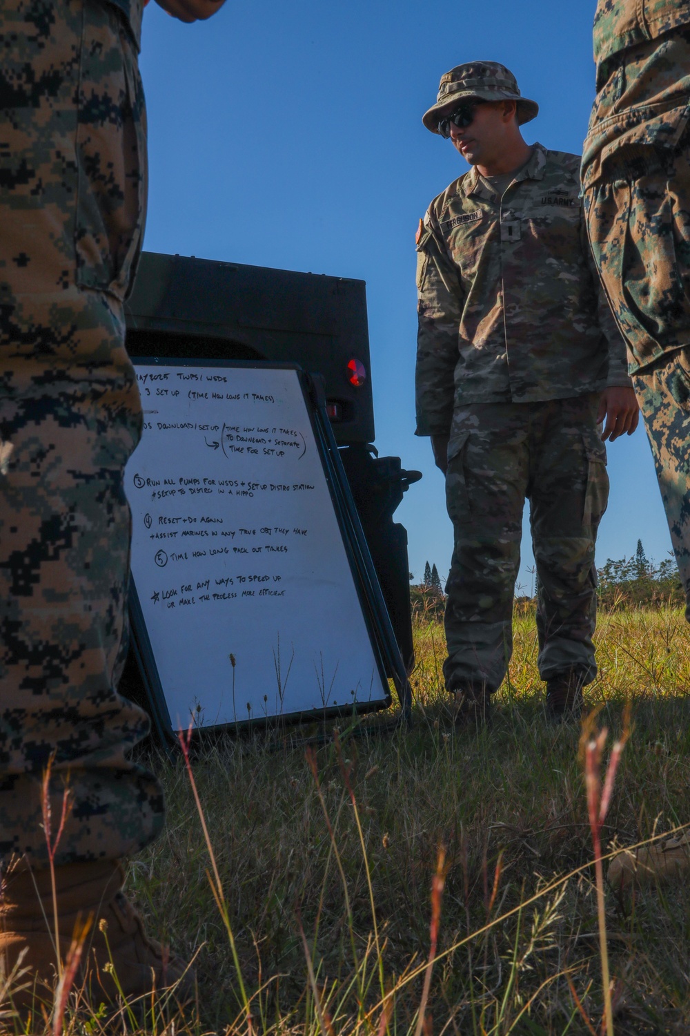 MWSS-174 and 524 DSSB perform tactical level sustainment water support training