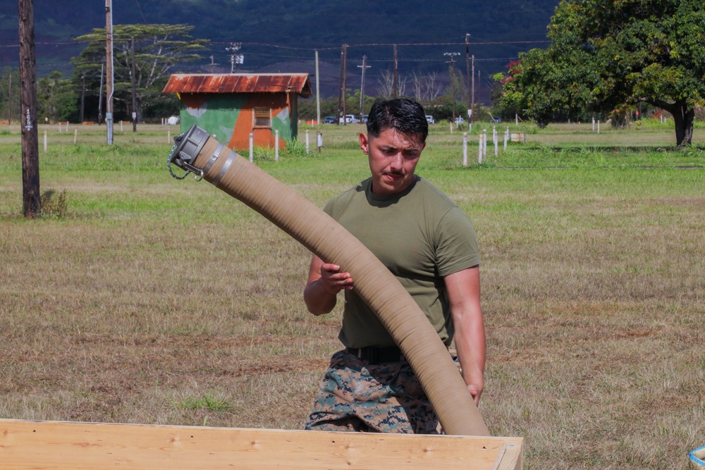 MWSS-174 and 524 DSSB perform tactical level sustainment water support training