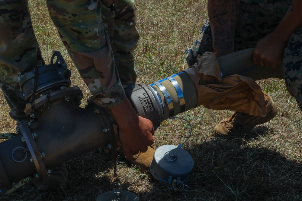 MWSS-174 and 524 DSSB perform tactical level sustainment water support training