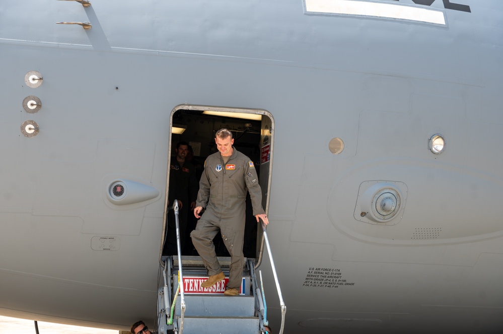 164 OPS Group Commander's Final Flight