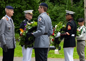 Assistant Commandant of the Marine Corps participates in the annual Belleau Wood Memorial Ceremony