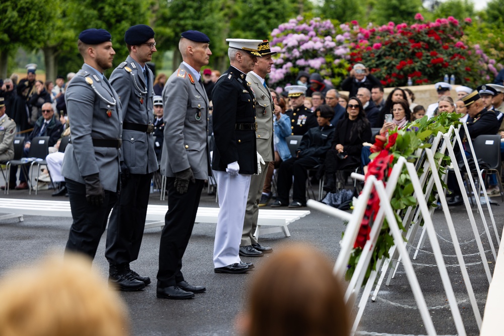 Assistant Commandant of the Marine Corps participates in the annual Belleau Wood Memorial Ceremony