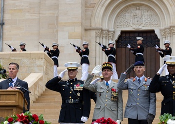 Assistant Commandant of the Marine Corps participates in the annual Belleau Wood Memorial Ceremony