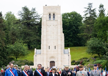 Assistant Commandant of the Marine Corps participates in the annual Belleau Wood Memorial Ceremony