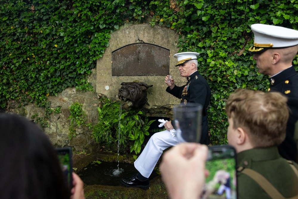Assistant Commandant of the Marine Corps participates in the annual Belleau Wood Memorial Ceremony
