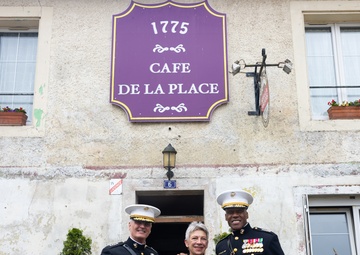 Assistant Commandant of the Marine Corps participates in the annual Belleau Wood Memorial Ceremony