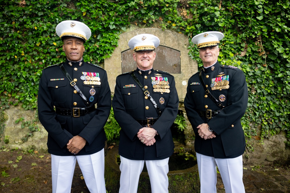 Assistant Commandant of the Marine Corps participates in the annual Belleau Wood Memorial Ceremony