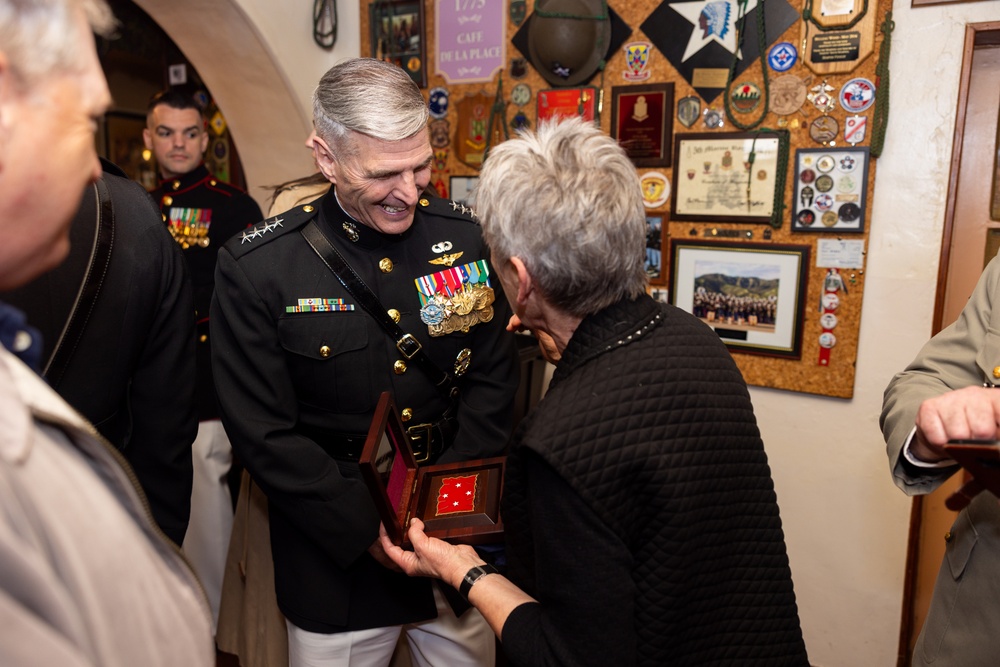 Assistant Commandant of the Marine Corps participates in the annual Belleau Wood Memorial Ceremony