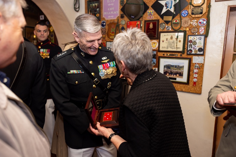 Assistant Commandant of the Marine Corps participates in the annual Belleau Wood Memorial Ceremony
