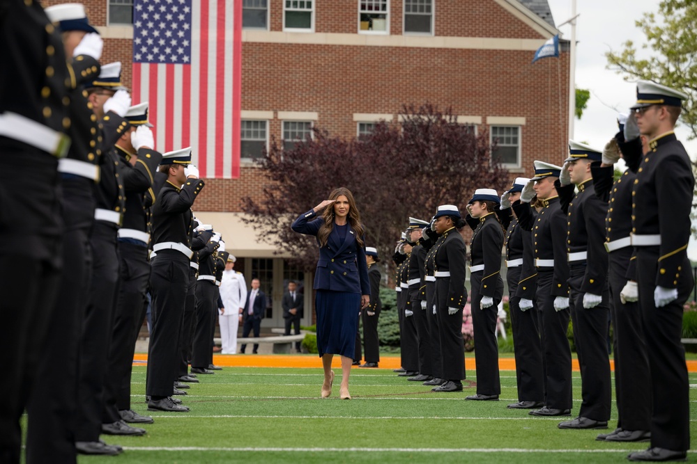 DHS Secretary Kristi Noem Attends U.S. Coast Guard Academy Commencement 2025