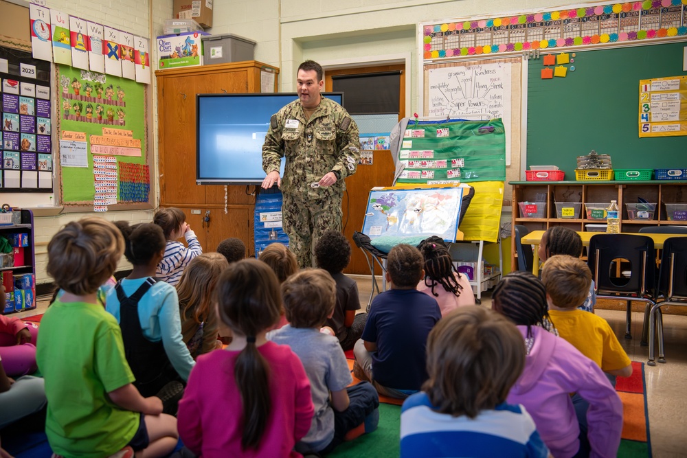 Sailor Participates in Career Day