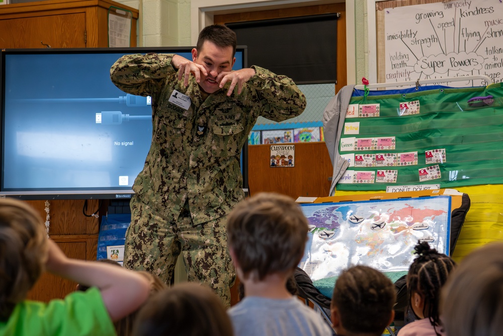 Sailor Participates in Career Day