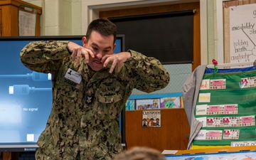 Sailor Participates in Career Day