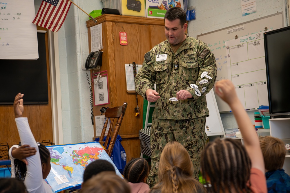 Sailor Participates in Career Day