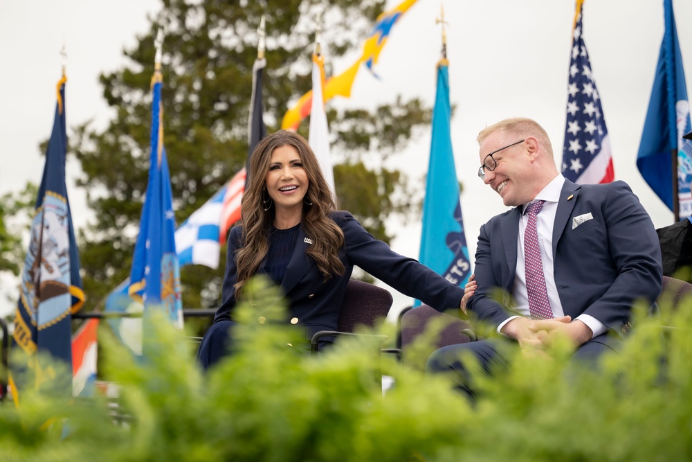 DHS Secretary Kristi Noem Attends U.S. Coast Guard Academy Commencement 2025