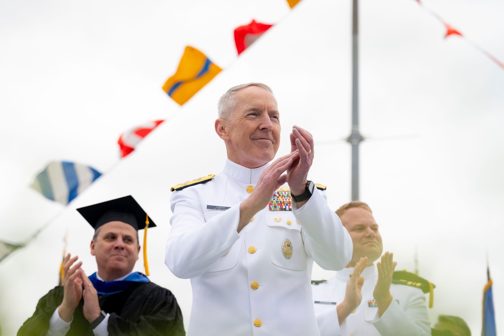 DHS Secretary Kristi Noem Attends U.S. Coast Guard Academy Commencement 2025