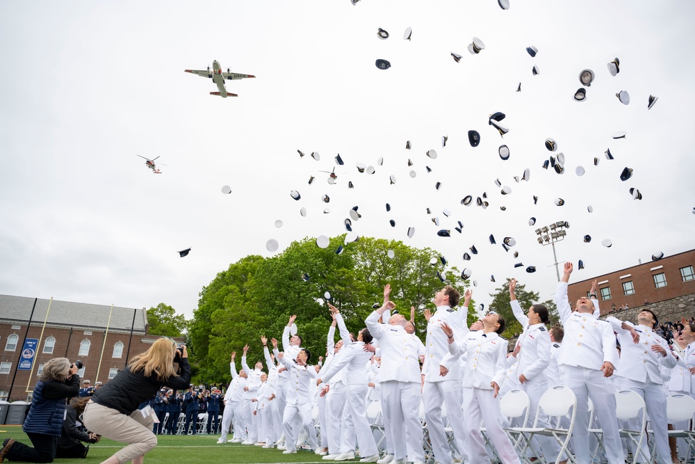 DHS Secretary Kristi Noem Attends U.S. Coast Guard Academy Commencement 2025