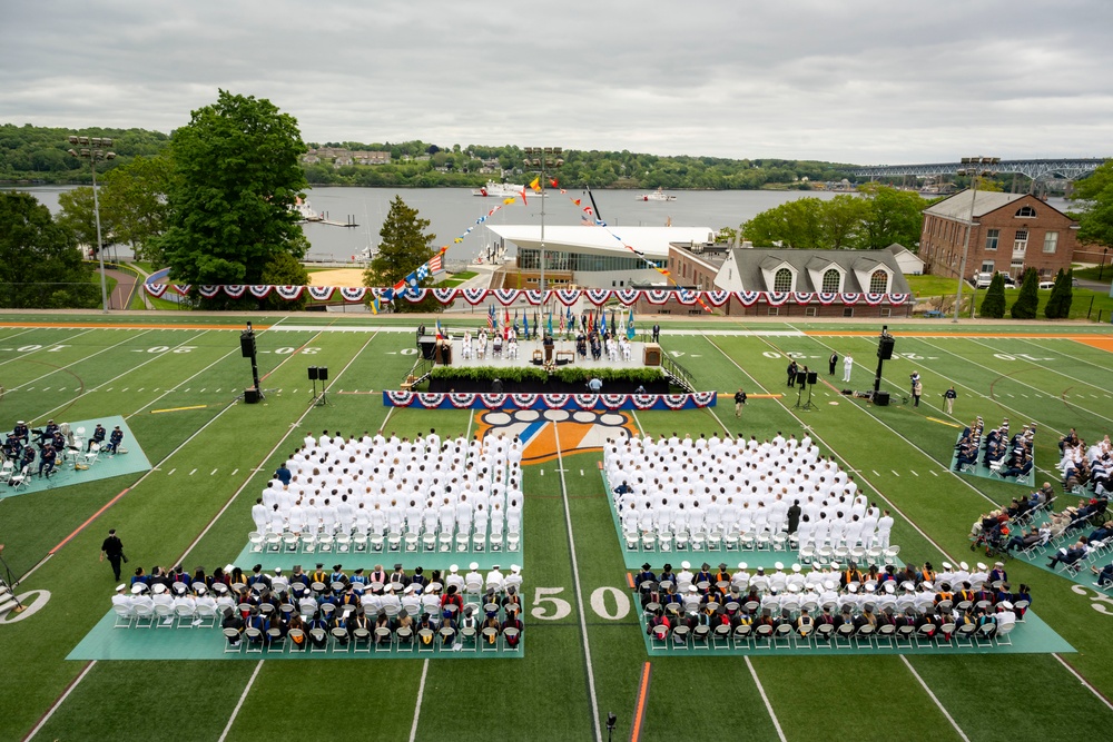 DHS Secretary Kristi Noem Attends U.S. Coast Guard Academy Commencement 2025