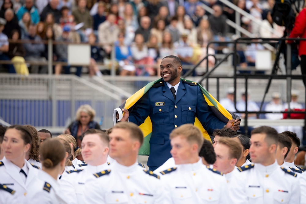 DHS Secretary Kristi Noem Attends U.S. Coast Guard Academy Commencement 2025