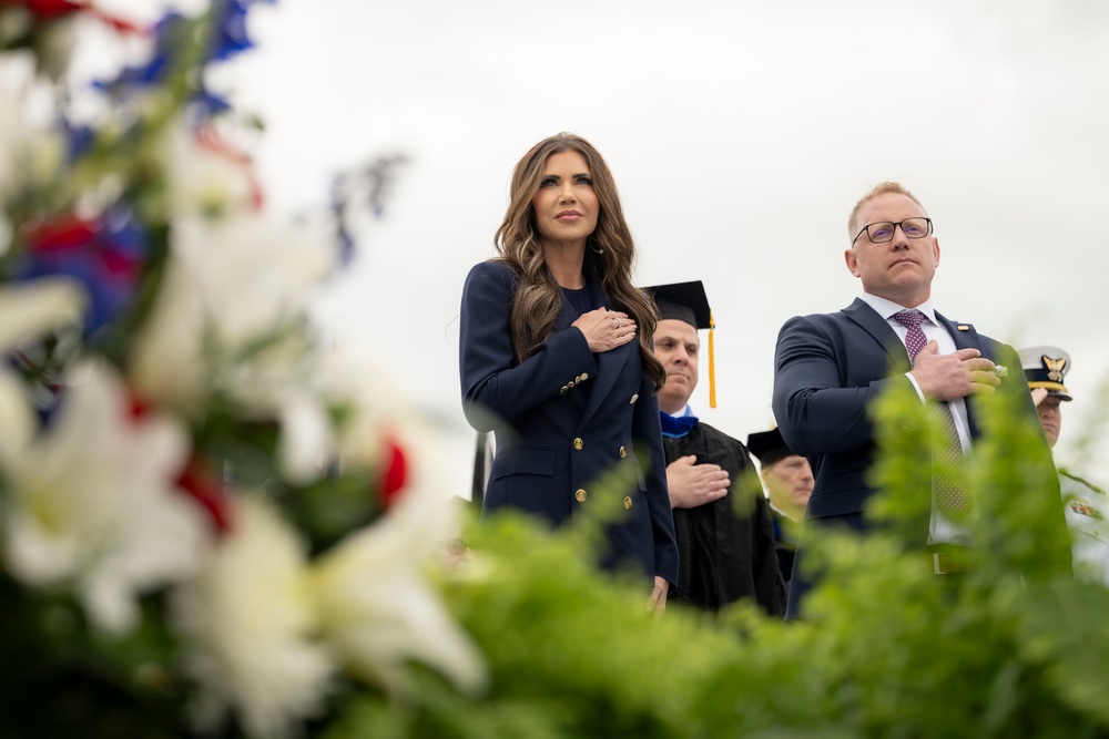 DHS Secretary Kristi Noem Attends U.S. Coast Guard Academy Commencement 2025