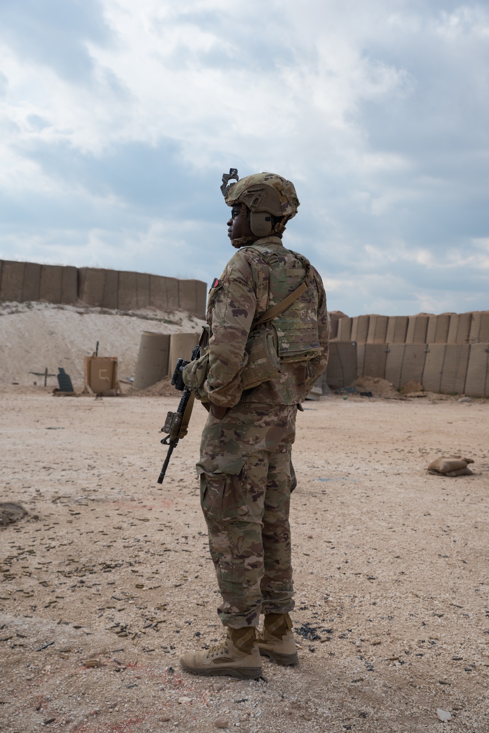 Coalition Forces Conduct Reflex Fire Range Operations