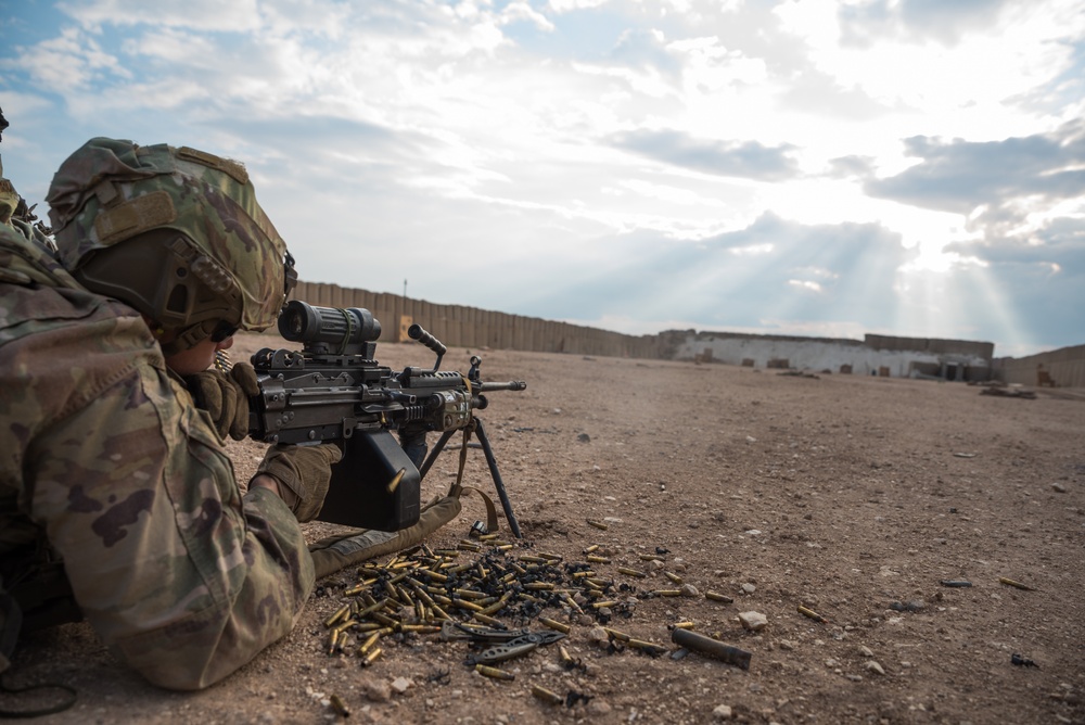Coalition Forces Conduct Reflex Fire Range Operations