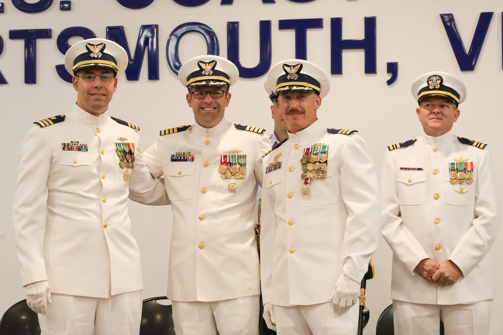 Coast Guard Cutter Vigorous holds change-of-command ceremony