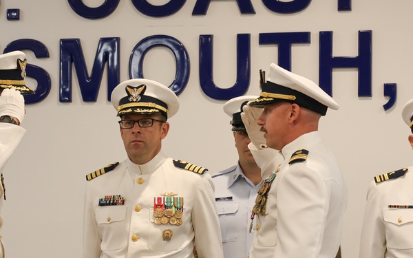 Coast Guard Cutter Vigorous holds change-of-command ceremony