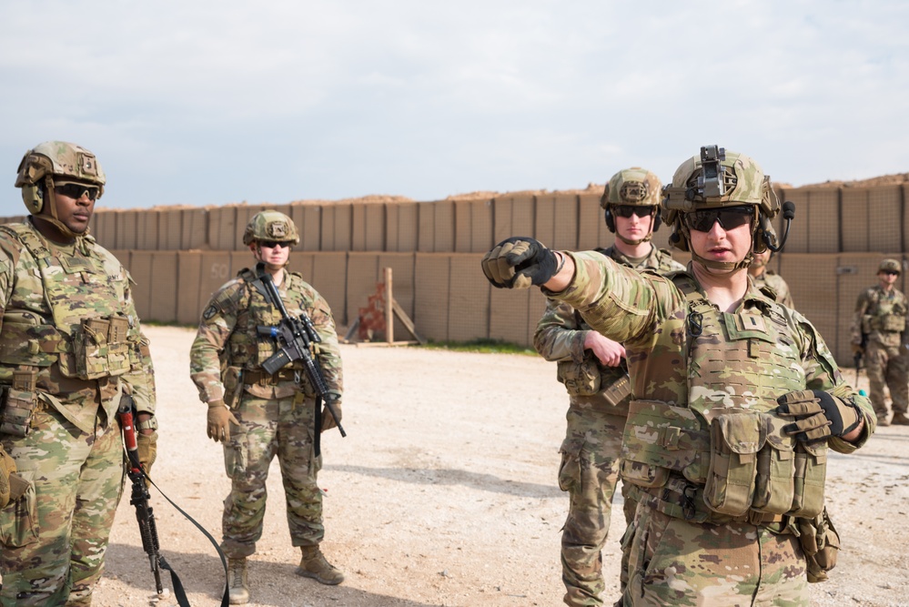 Coalition Forces Conduct Reflex Fire Range Operations