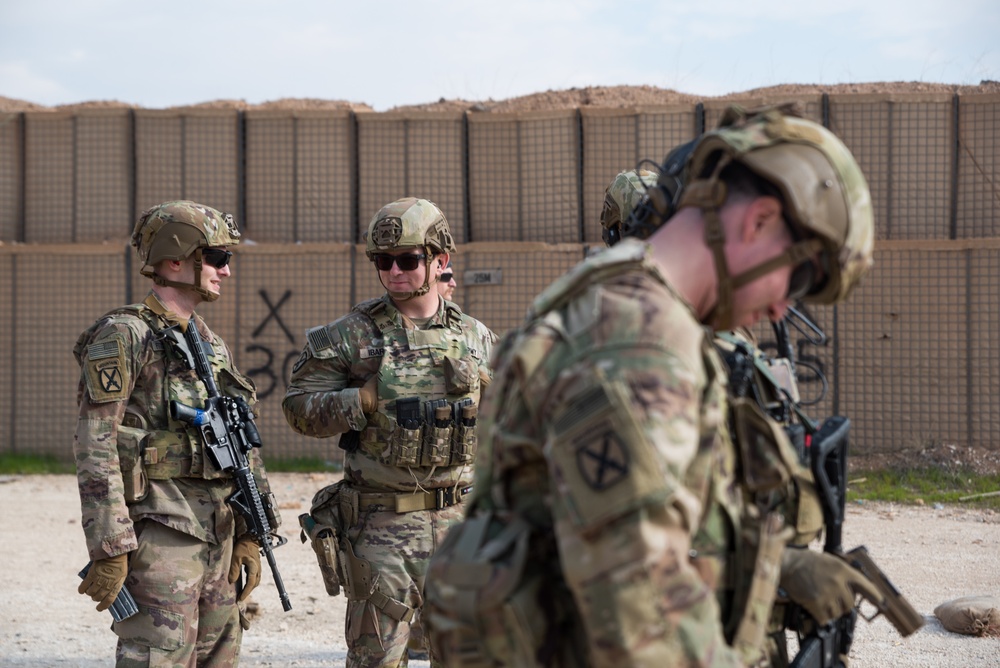 Coalition Forces Conduct Reflex Fire Range Operations