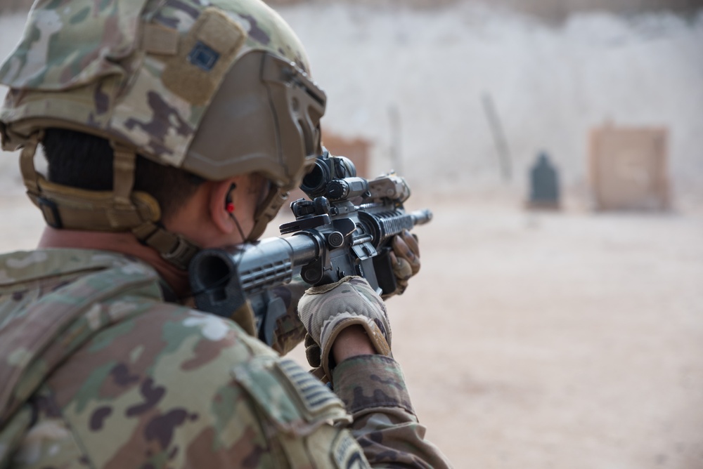 Coalition Forces Conduct Reflex Fire Range Operations