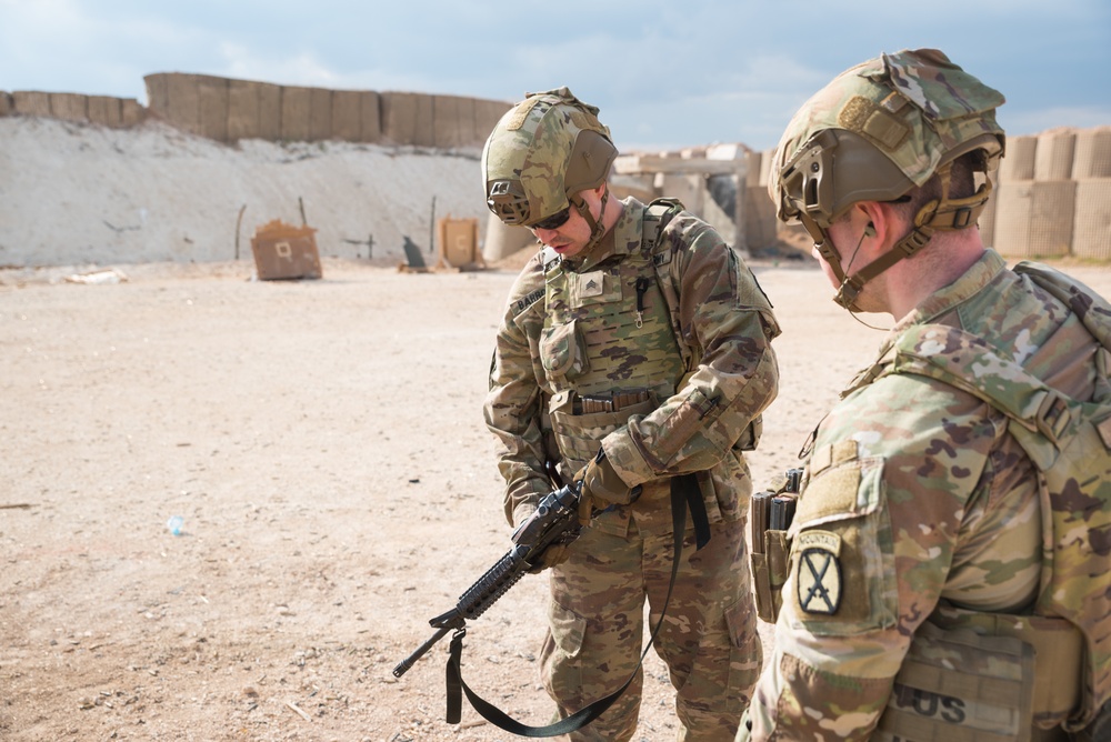 Coalition Forces Conduct Reflex Fire Range Operations