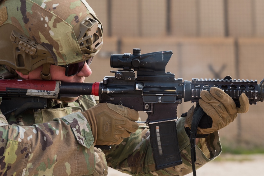 Coalition Forces Conduct Reflex Fire Range Operations