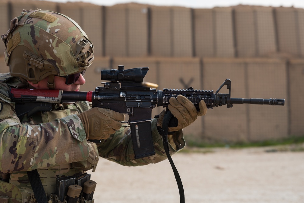 Coalition Forces Conduct Reflex Fire Range Operations