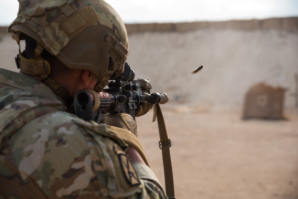 Coalition Forces Conduct Reflex Fire Range Operations
