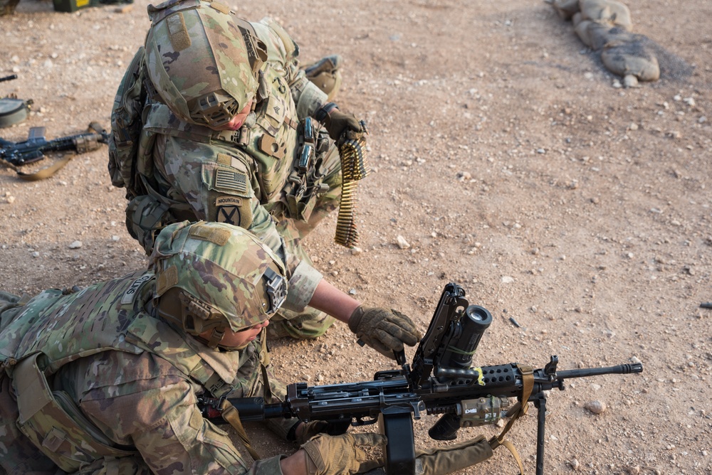 Coalition Forces Conduct Reflex Fire Range Operations