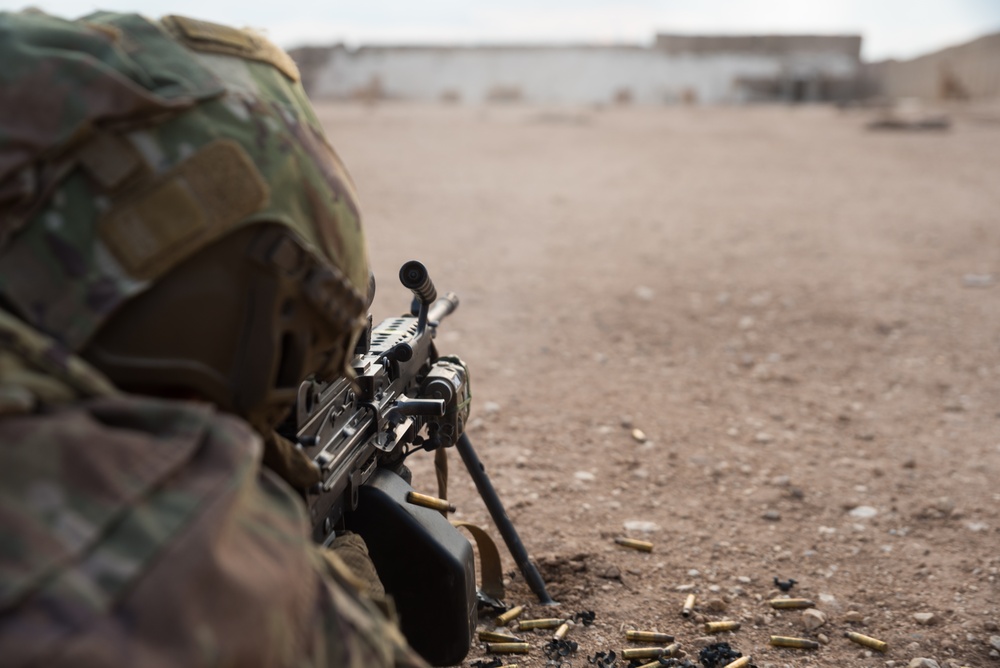 Coalition Forces Conduct Reflex Fire Range Operations